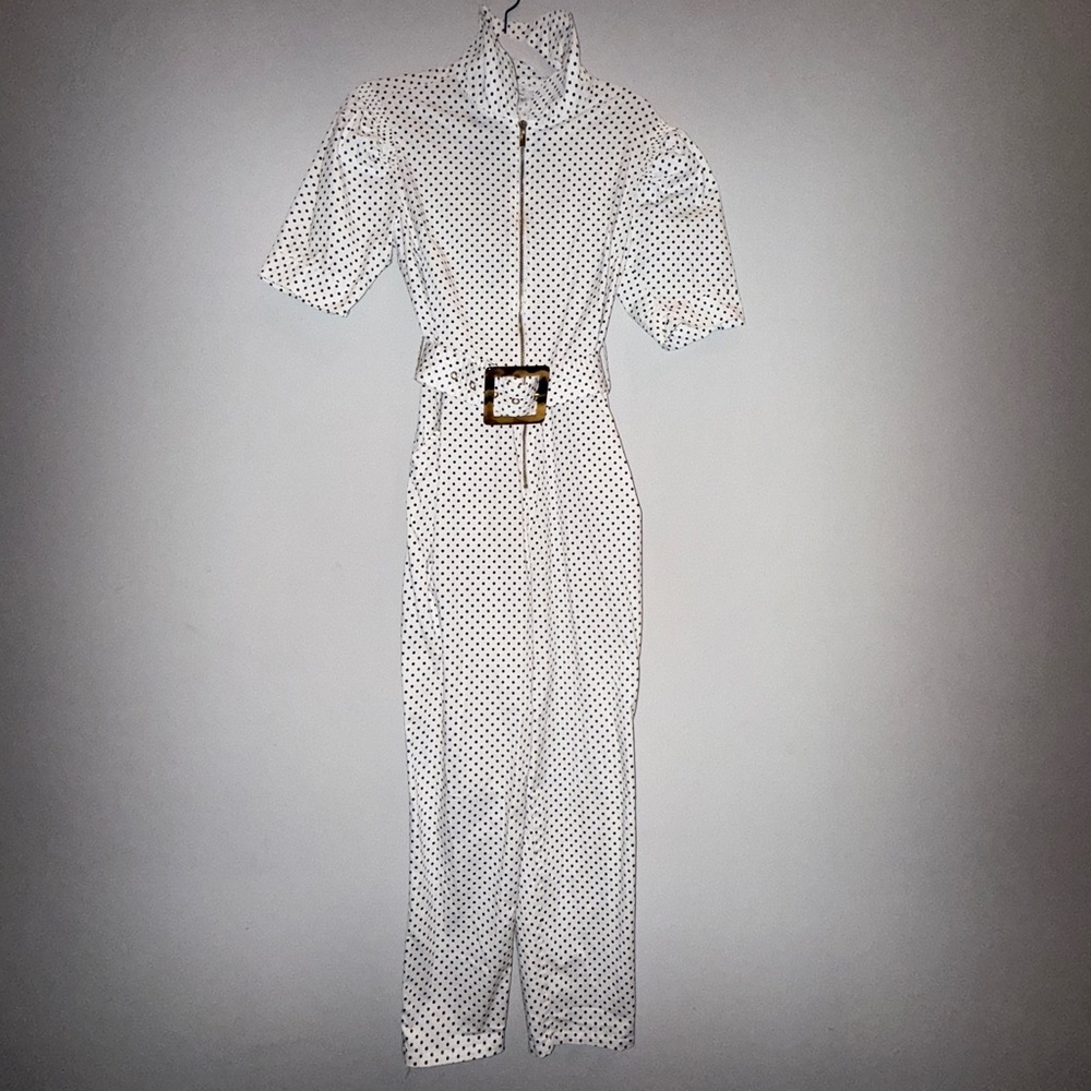 WEWOREWHAT Polka Dot Jumpsuit - Picture 3 of 5
